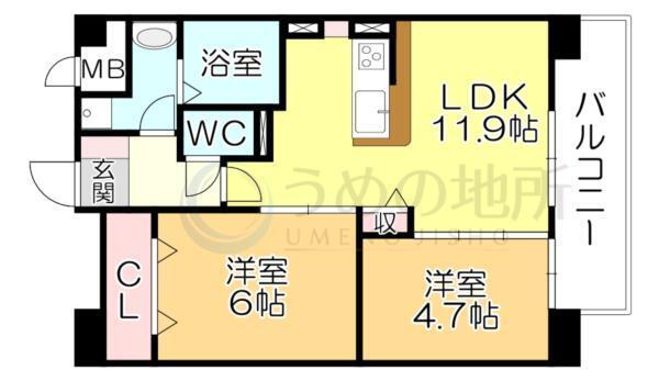間取図(平面図)
