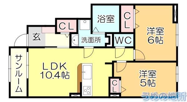 間取図(平面図)