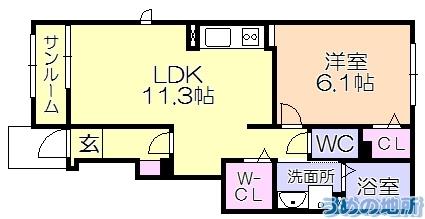 間取図(平面図)
