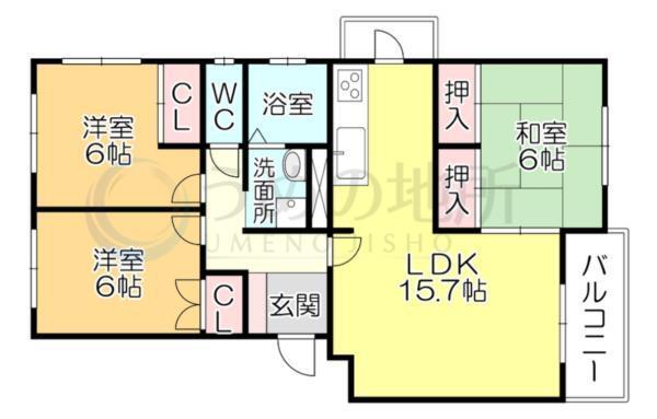 間取図(平面図)
