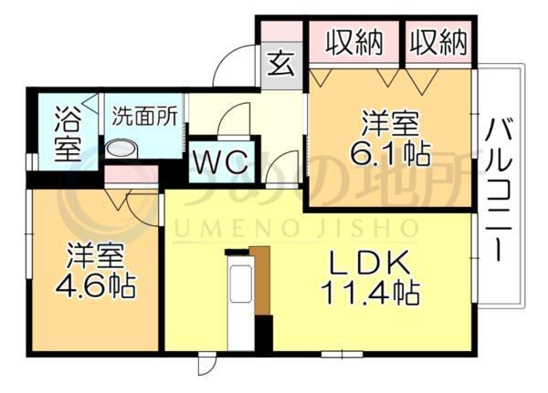 間取図(平面図)