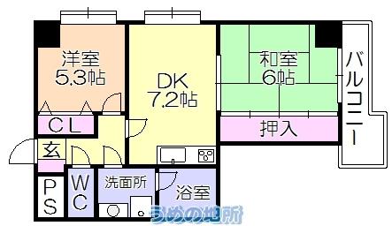 間取図(平面図)