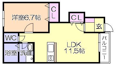 間取図(平面図)