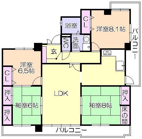 間取図(平面図)
