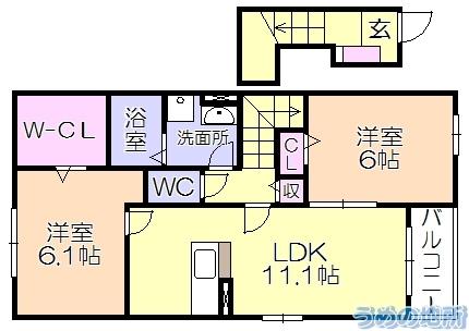 間取図(平面図)