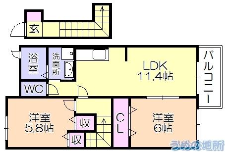 間取図(平面図)