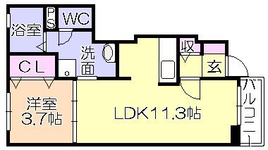 間取図(平面図)