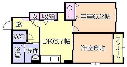 間取図(平面図)