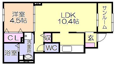 間取図(平面図)