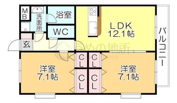間取図(平面図)