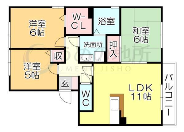 間取図(平面図)