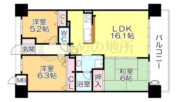 間取図(平面図)