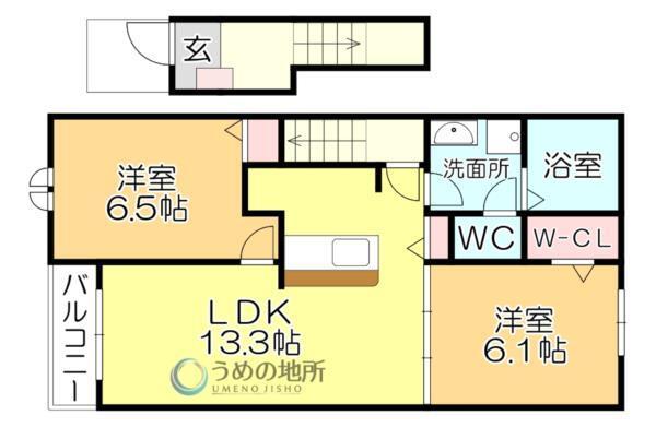 間取図(平面図)