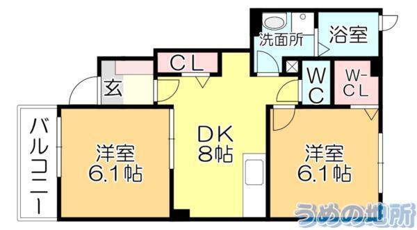 間取図(平面図)