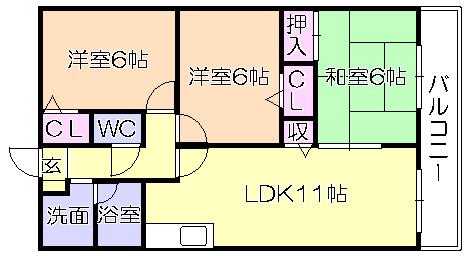 間取図(平面図)