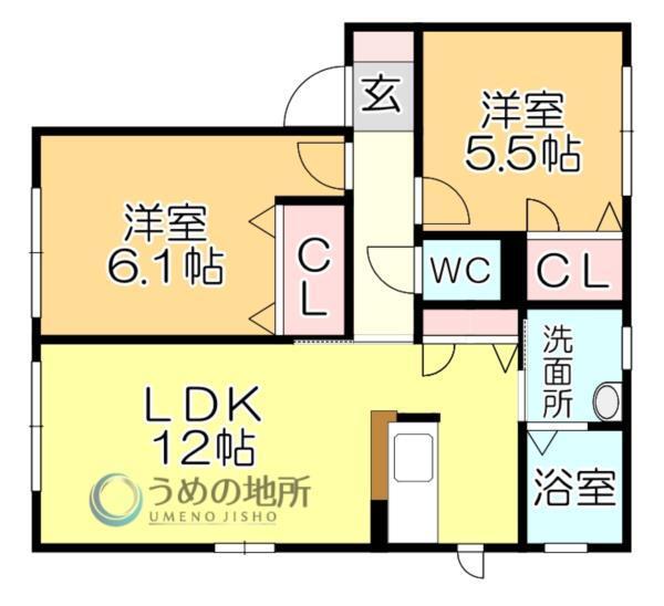 間取図(平面図)