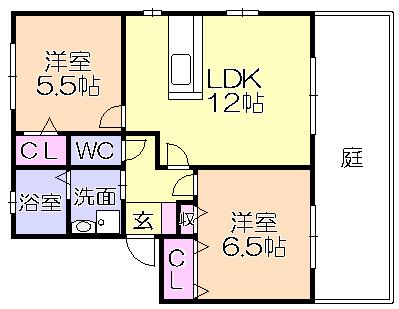 間取図(平面図)