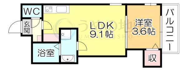 間取図(平面図)