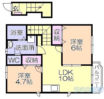 間取図(平面図)