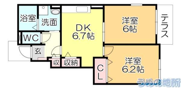 間取図(平面図)