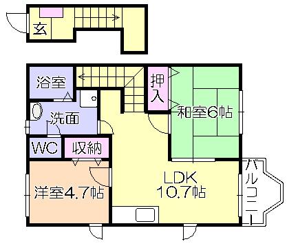 間取図(平面図)