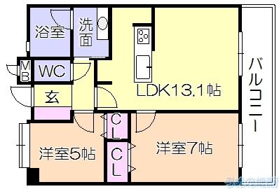 間取図(平面図)