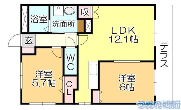 間取図(平面図)