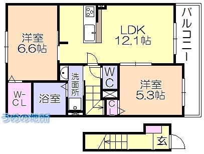 間取図(平面図)