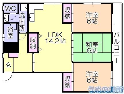 間取図(平面図)