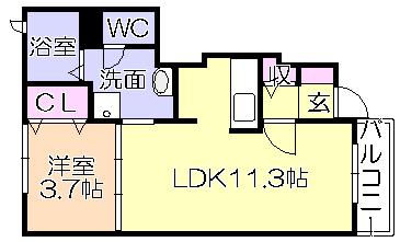 間取図(平面図)