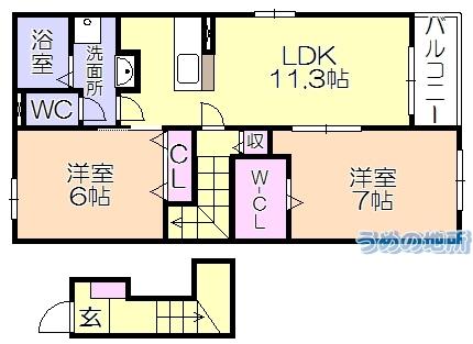 間取図(平面図)