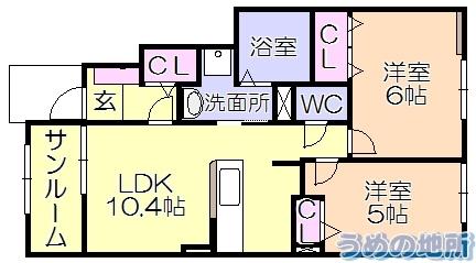 間取図(平面図)