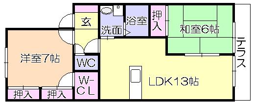 間取図(平面図)