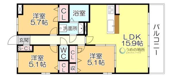 間取図(平面図)