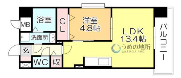 間取図(平面図)