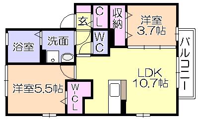 間取図(平面図)