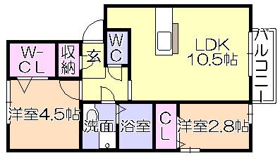 間取図(平面図)