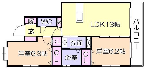 間取図(平面図)
