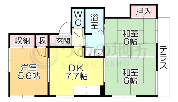 間取図(平面図)