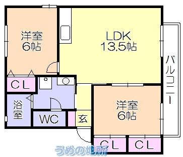 間取図(平面図)