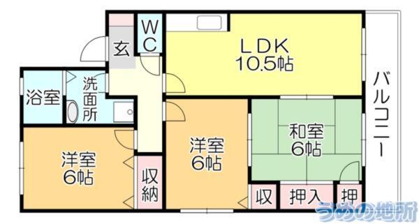 間取図(平面図)