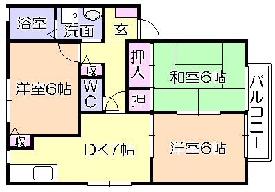 間取図(平面図)