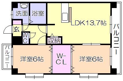 間取図(平面図)