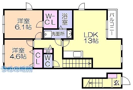 間取図(平面図)