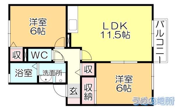 間取図(平面図)