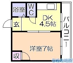 間取図(平面図)