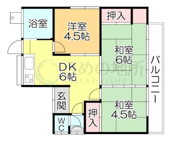 間取図(平面図)