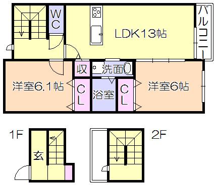 間取図(平面図)