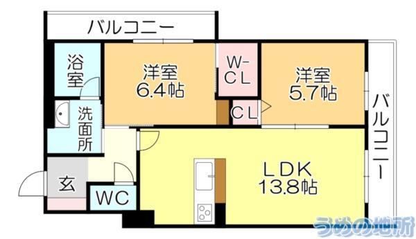 間取図(平面図)