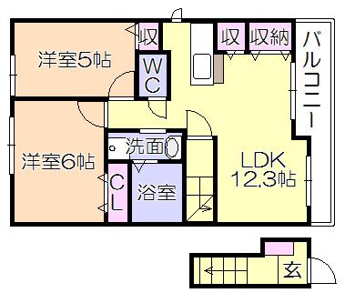 間取図(平面図)